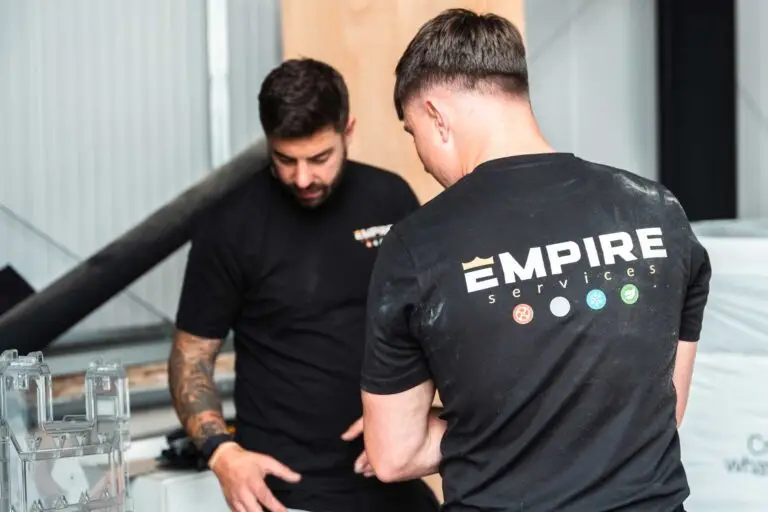 Empire Services engineers providing emergency support for commercial systems