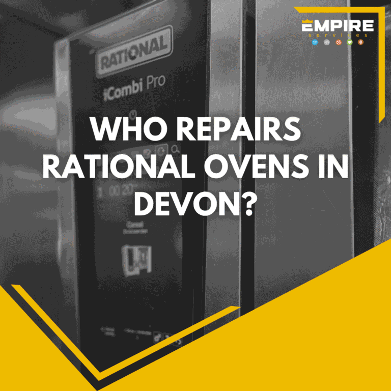 Rational oven repair and catering equipment servicing in a Devon commercial kitchen